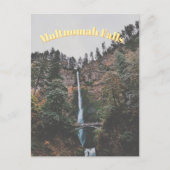 Multnomah Falls Postkarte (Vorderseite)