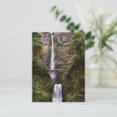 Multnomah Falls Postkarte (Stehend Vorderseite)