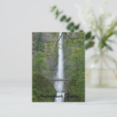 Multnomah Falls Postkarte (Stehend Vorderseite)