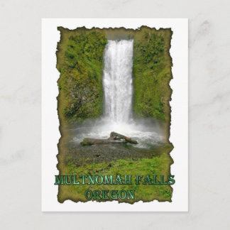 Multnomah Falls Postkarte