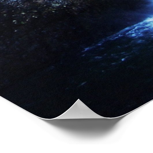 Multnomah Falls Print Poster (Ecke)