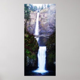 Multnomah Falls Print Poster