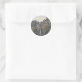 Multnomah Falls Runder Aufkleber (Tasche)