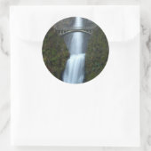 Multnomah Falls Runder Aufkleber (Tasche)