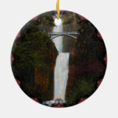 Multnomah Falls Schmuck Keramikornament (Hinten)
