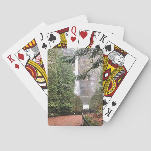 Multnomah Falls Spielkarten (Rückseite)
