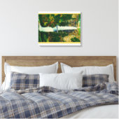 Multnomah Falls und Benson Foot Bridge 2 Leinwanddruck (Insitu (Schlafzimmer))