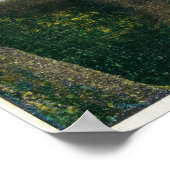 Multnomah Falls und Benson Foot Bridge 2 Poster (Ecke)