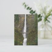 Multnomah Falls und Benson Footbridge Postcard Postkarte (Stehend Vorderseite)