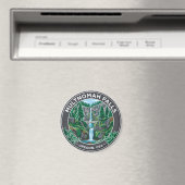 Multnomah Falls USA Magnet (In Situ (Geschirrspüler))