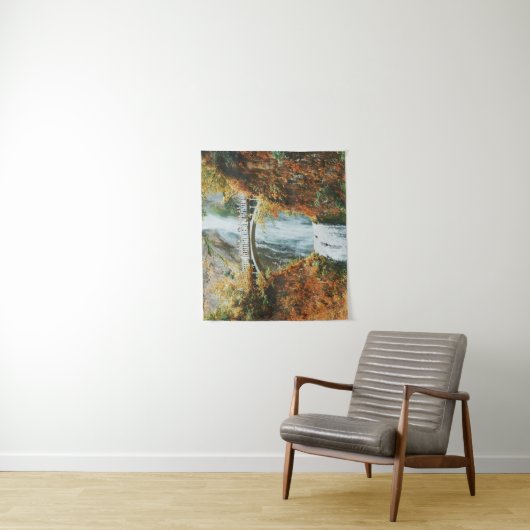 Multnomah Falls Wandteppich (Beispiel)