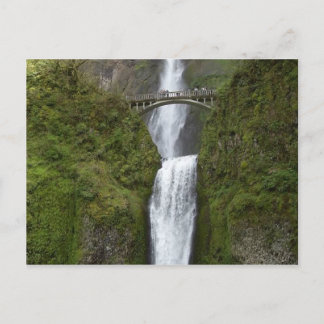 Multnomah Falls Wasserfall Postkarte