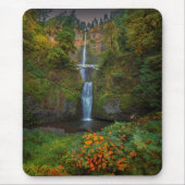 Multnomah fällt | Columbia River Schlucht, Oregon Mousepad (Vorne)