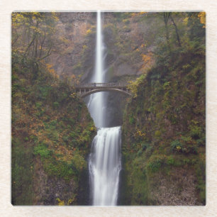 Multnomah fällt in Spätherbst Glasuntersetzer