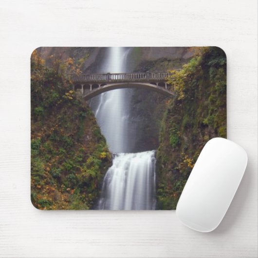 Multnomah fällt in Spätherbst Mousepad (Mit Mouse)