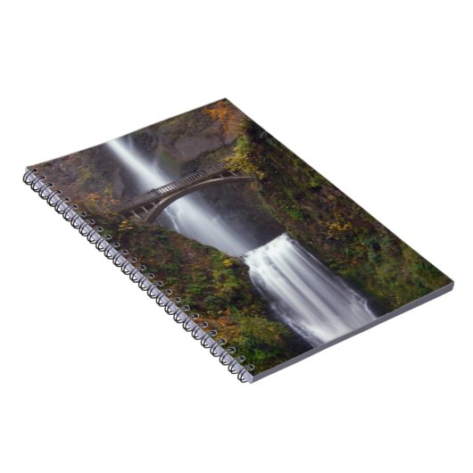 Multnomah fällt in Spätherbst Notizblock (Rechte Seite)