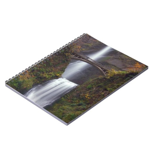 Multnomah fällt in Spätherbst Notizblock (Linke Seite)