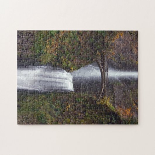 Multnomah fällt in Spätherbst Puzzle (Horizontal)