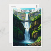 Multnomah fällt oregon postkarte (Vorne/Hinten)