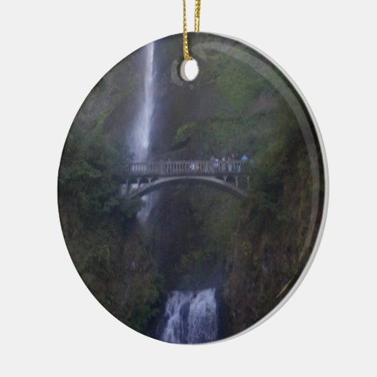 Multnomah fällt Wasserfall Keramikornament (Links)