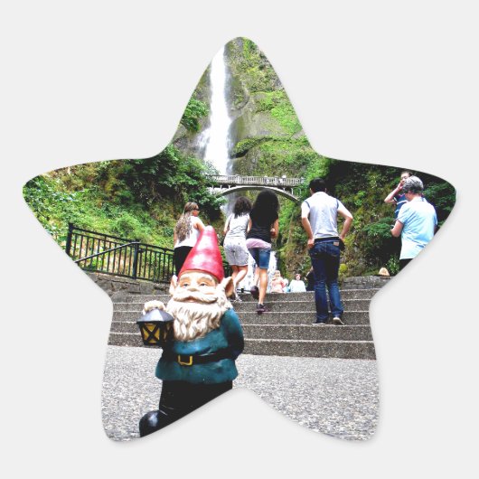 Multnomah Gnome II Stern-Aufkleber (Vorderseite)