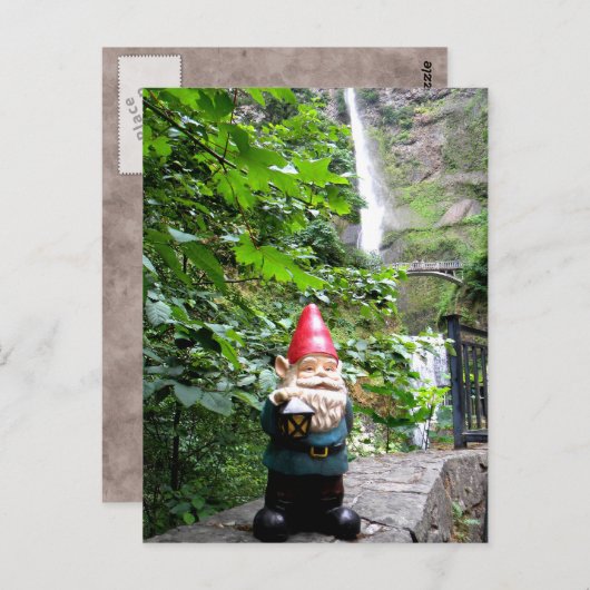 Multnomah Gnome III Postkarte (Vorne/Hinten)
