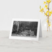 Multnomah Häuschen und Fall-Fotografie Karte (Gelbe Blume)