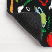 Multycolor Pflanzenmuster Mousepad (Ecke)