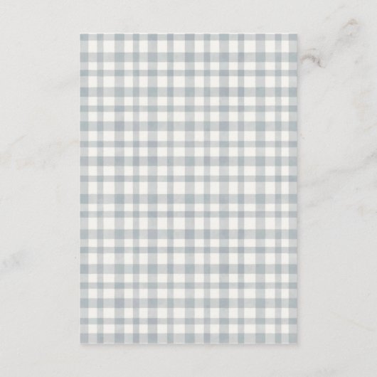 Mum and Baby Tiger Foliage Books For Baby Shower Begleitkarte (Rückseite)