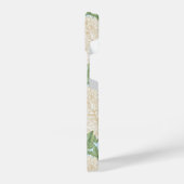 Mum Blume Muster iPhone Hülle (Linke Seite)