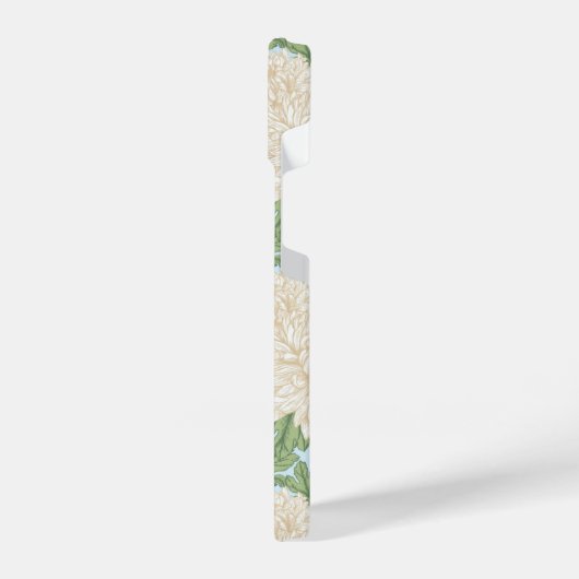 Mum Blume Muster iPhone Hülle (Linke Seite)