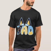 Mum Dad Cartoon Painting Retro family T-Shirt (Vorderseite)
