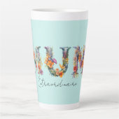 Mum Extraordinaire Typografie Milchtasse (Vorderseite)