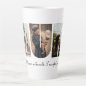 Mum Foto Collage Milchtasse (Vorderseite)