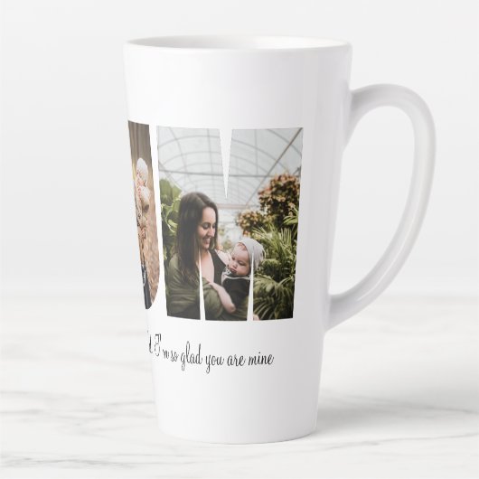 Mum Foto Collage Milchtasse (Rechts)