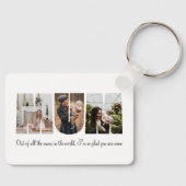 Mum Foto Collage Schlüsselanhänger (Vorderseite)