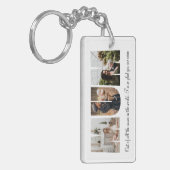 Mum Foto Collage Schlüsselanhänger (Vorderseite links)