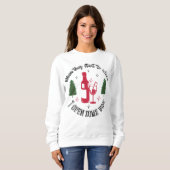 Mum Holiday Wine Spaß Sweater Sweatshirt (Vorne ganz)