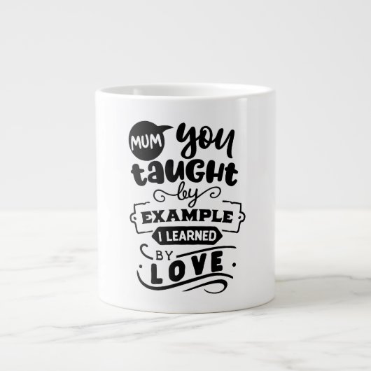 MUM- Jumbo-Tasse (Vorderseite)