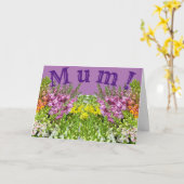 MUM! Karte (Gelbe Blume)