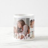 MUM-Mehrfachfokus und benutzerdefiniertes Monogram Kaffeetasse (Mittel)
