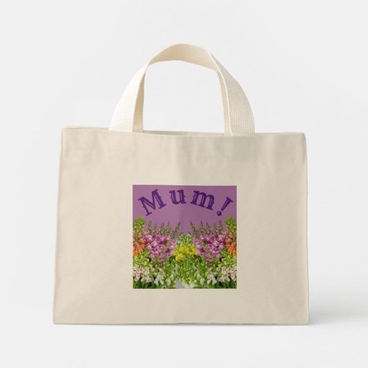 MUM! MINI STOFFBEUTEL (Rückseite)