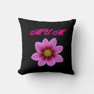 Mum Pink Floral Kissen