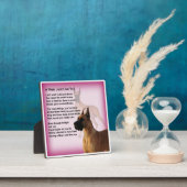 Mum Poem Plaque - Großartiges Design für Dane Hund Fotoplatte (InSitu)