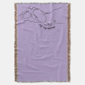 Mum-to-be Decke (Vorderseite Vertikal)