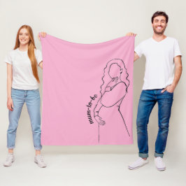 Mum-to-be Fleecedecke