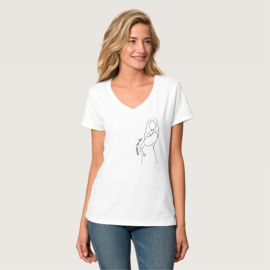 Mum-to-be T-Shirt (Vorderseite Vollansicht)