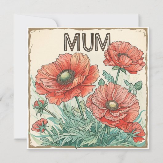 Mumas Segnungen: Zaubermomente Feiertagskarte (Vorderseite)