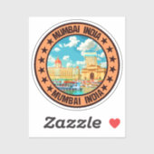 Mumbai Aufkleber (Blatt)