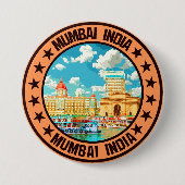Mumbai Button (Vorderseite)